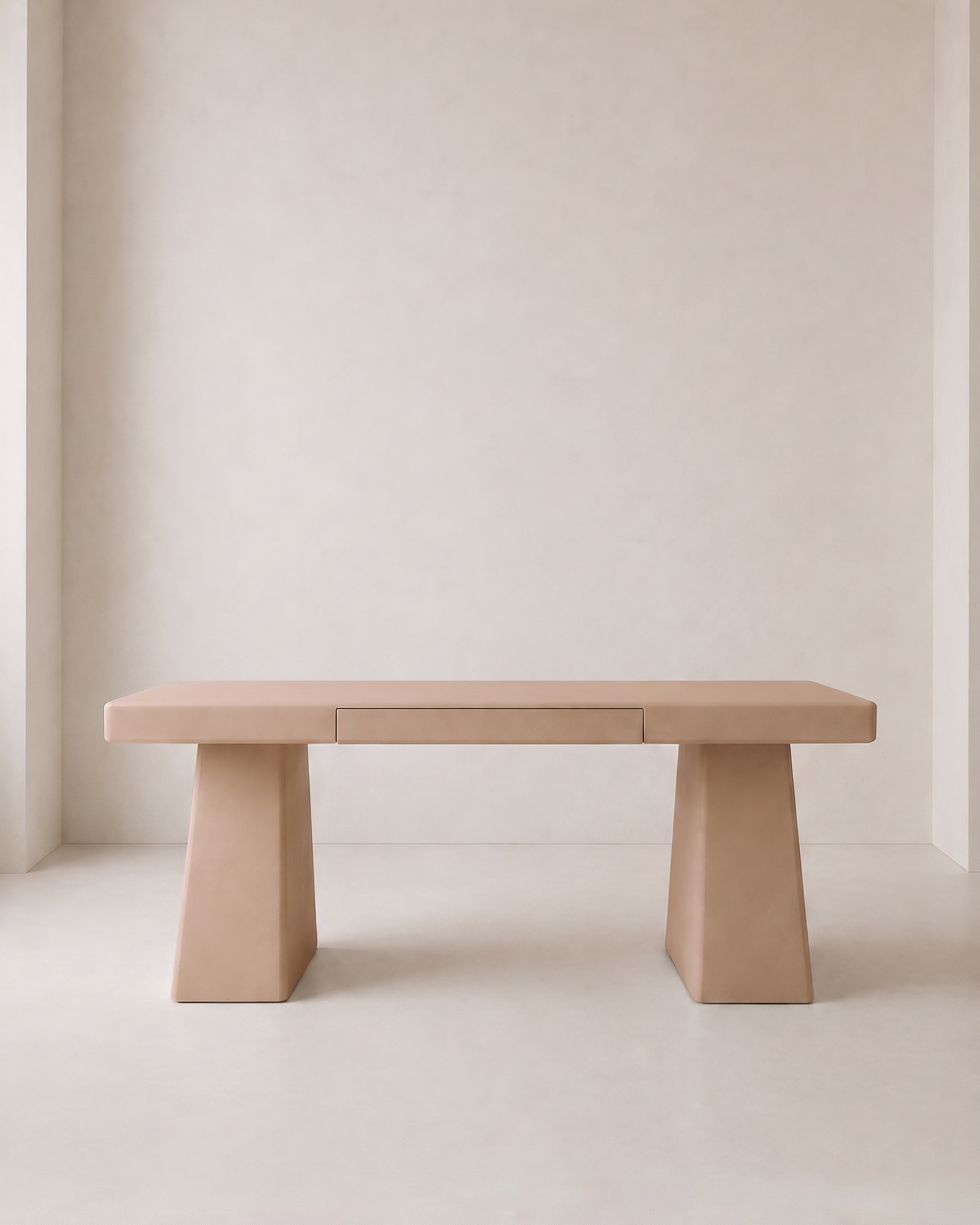 Kanso Angle – Microcement Work Desk