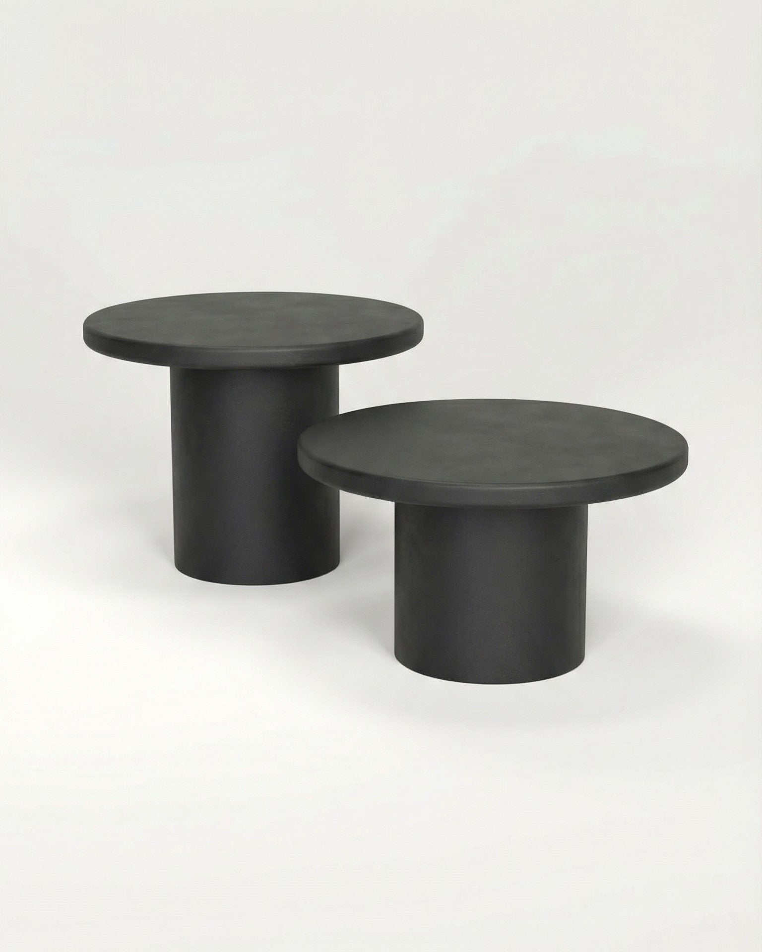 Kanso – Microcement Coffee Table Set, Round