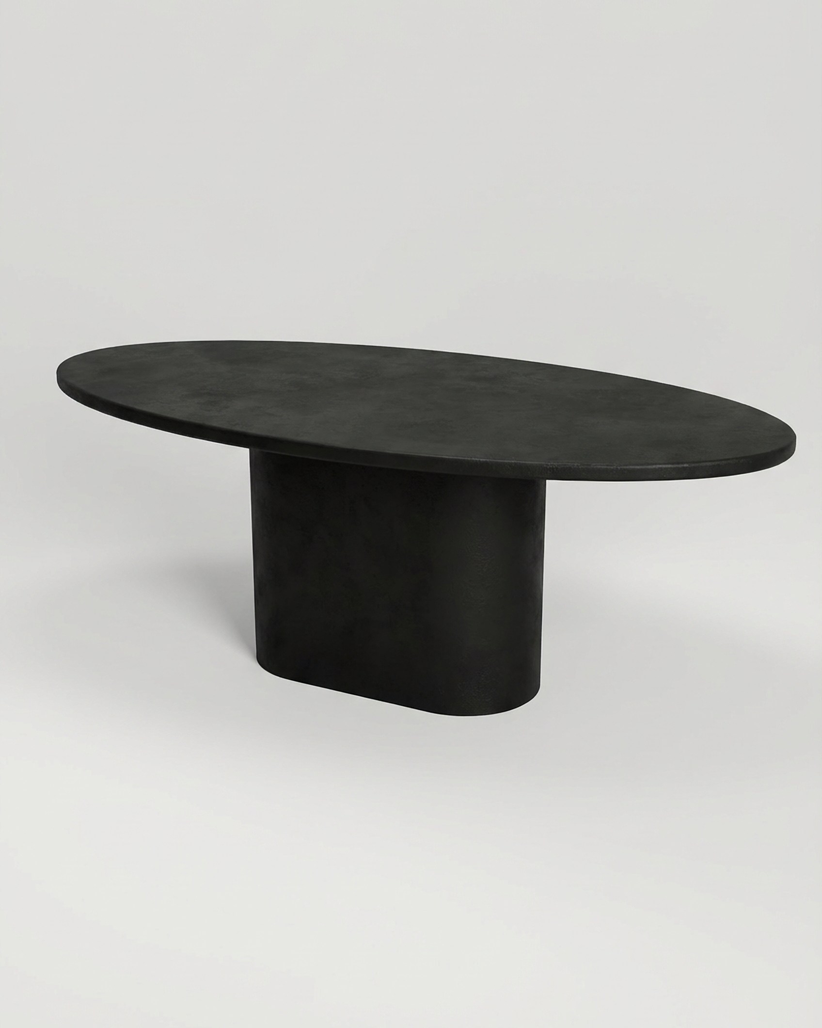 Kanso – Microcement Dining Table, Ellipse