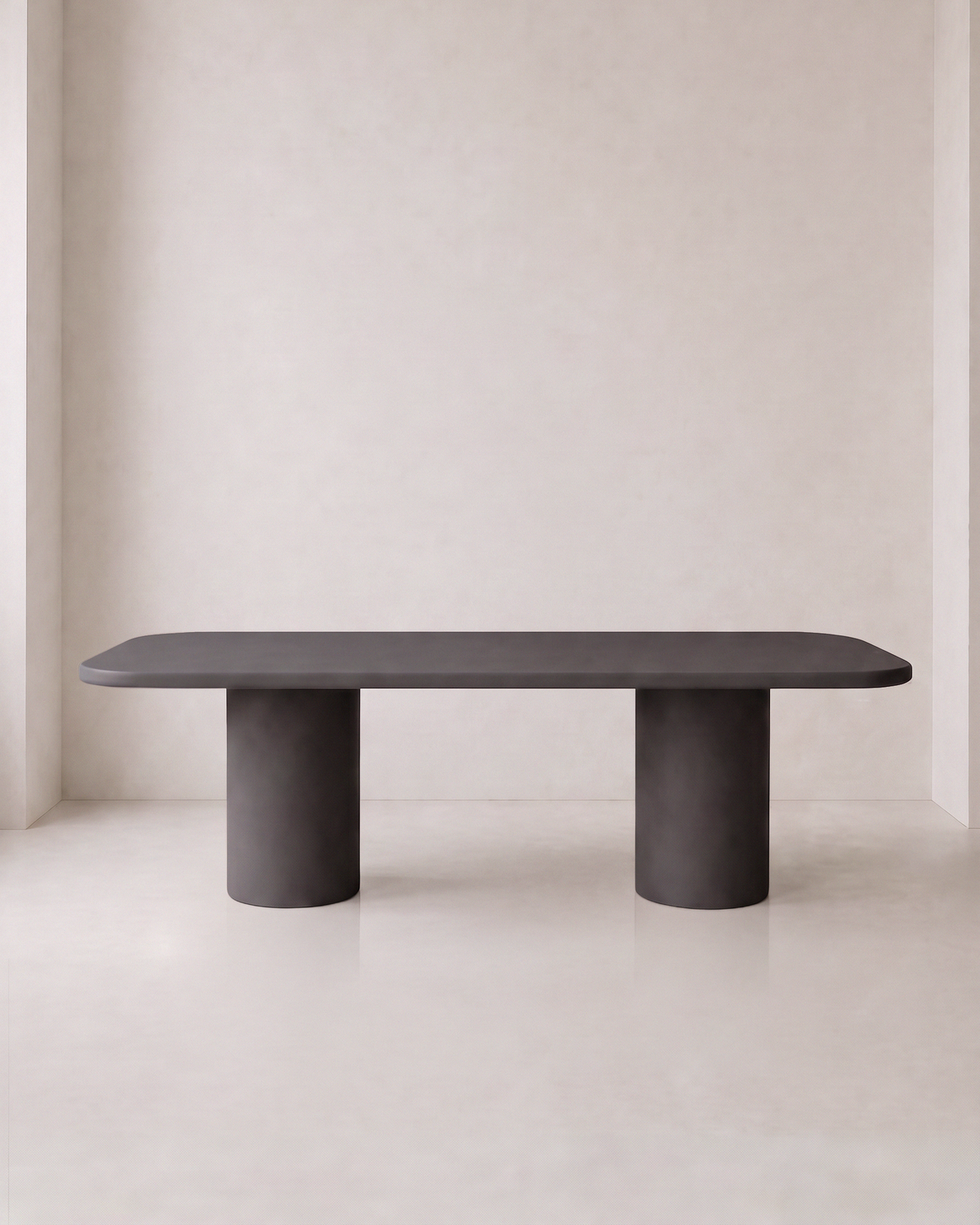 Kanso – Microcement Dining Table, Frame