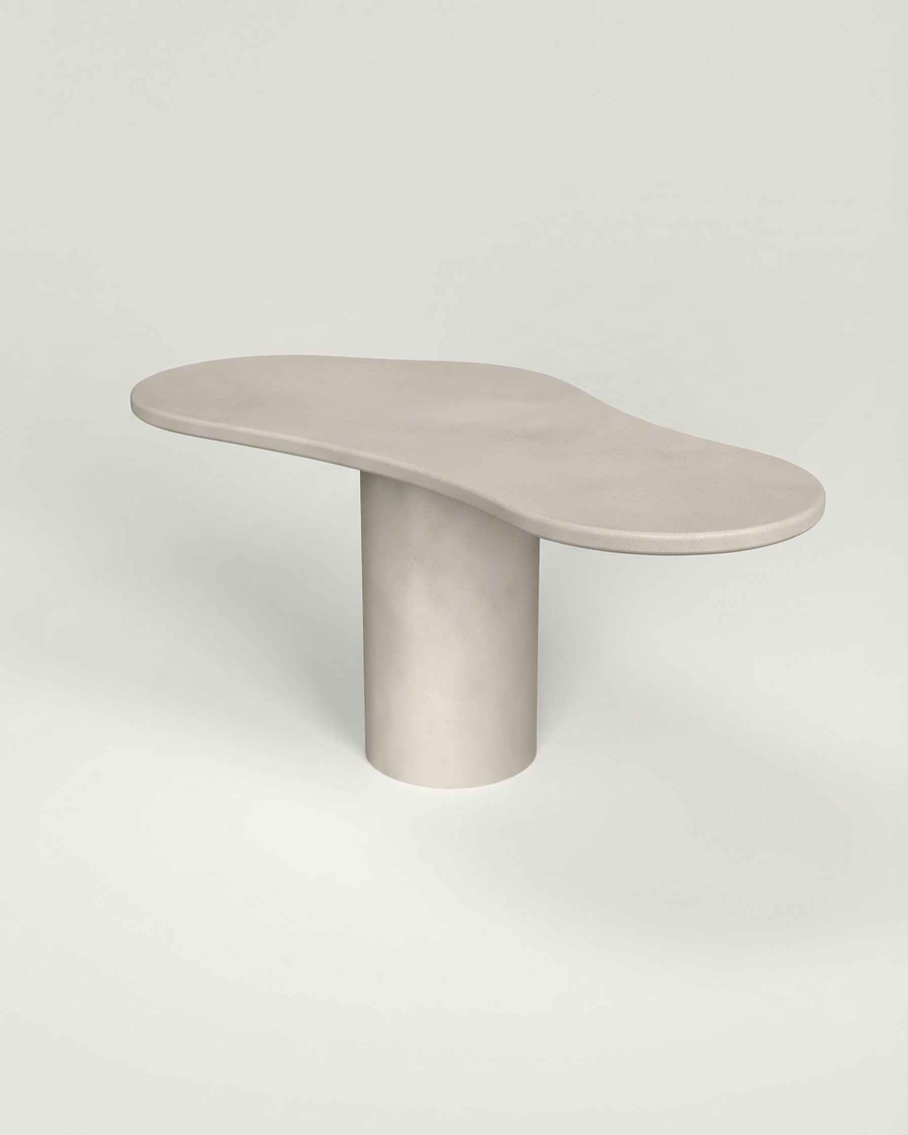 Kanso – Microcement Dining Table, Organic
