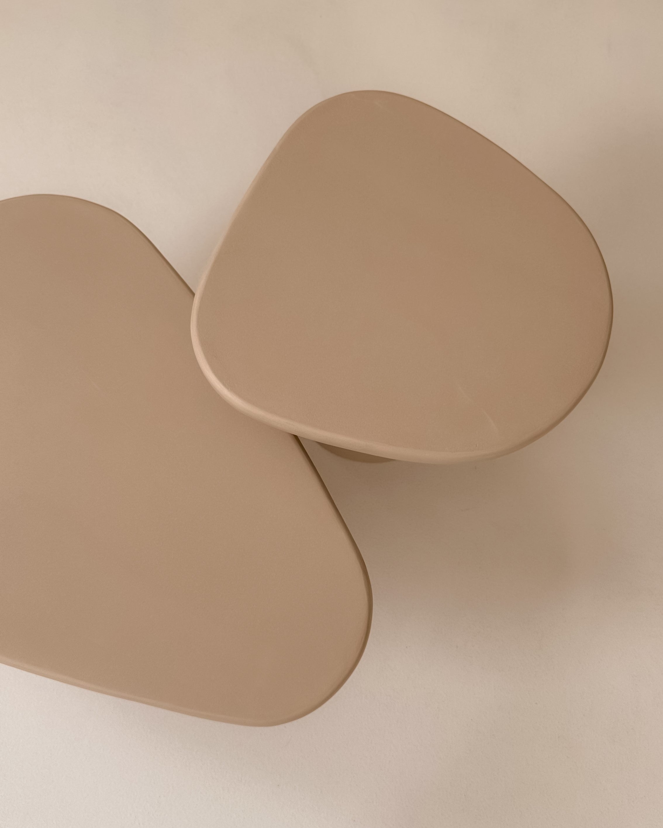 Kanso - Microcement Coffee Table Set, Organic