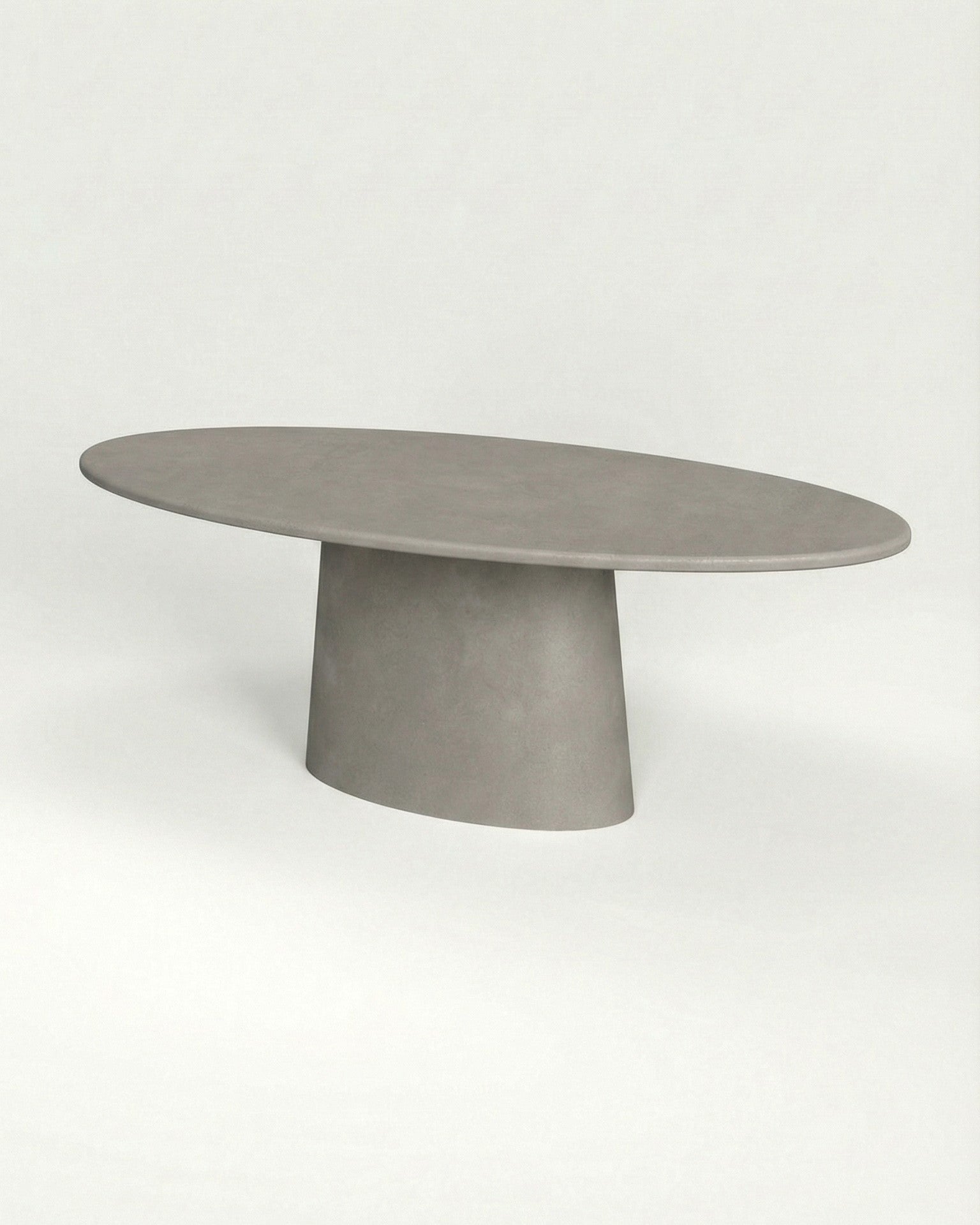 Kanso – Microcement Dining Table, Arc