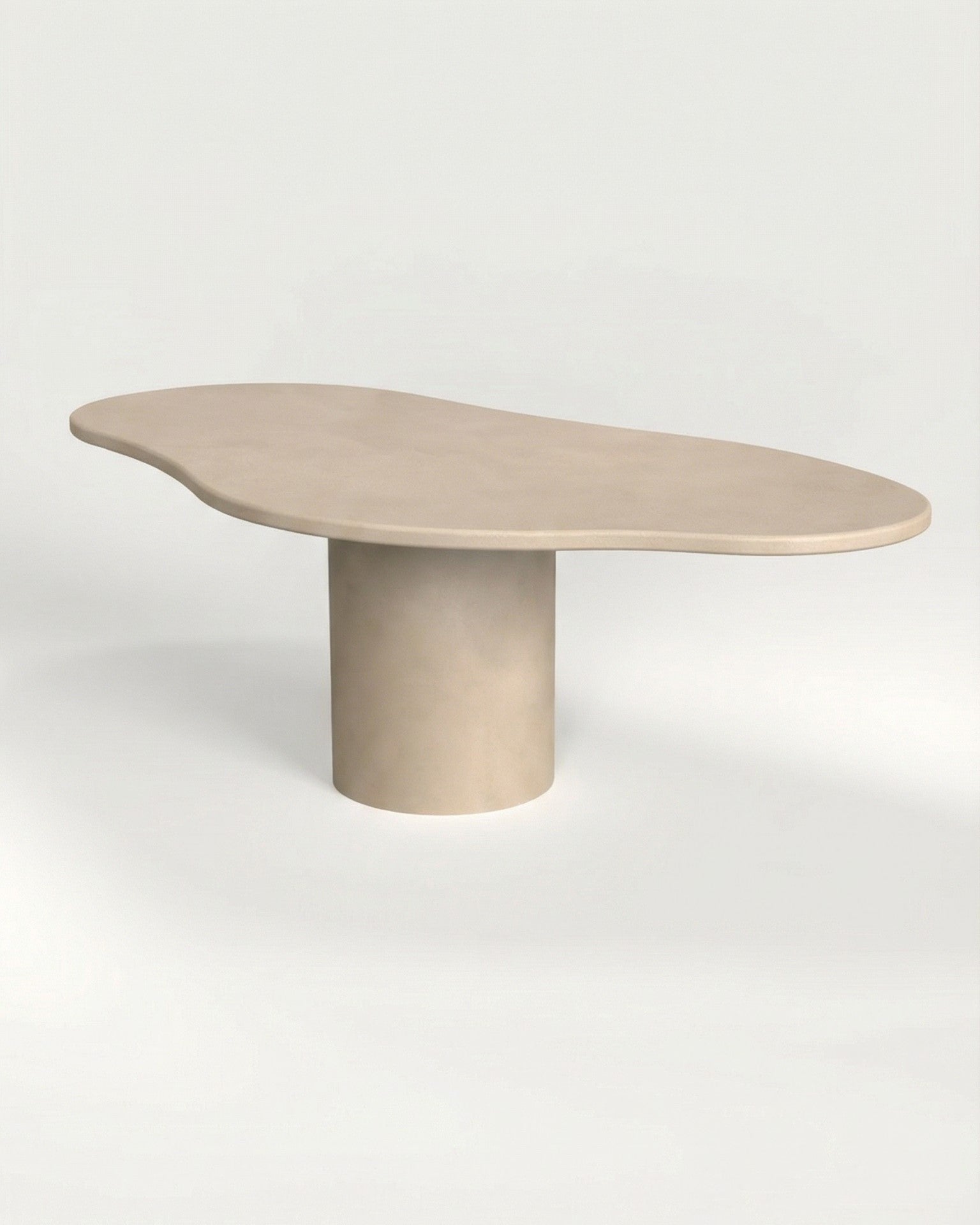 Kanso – Microcement Dining Table, Flow