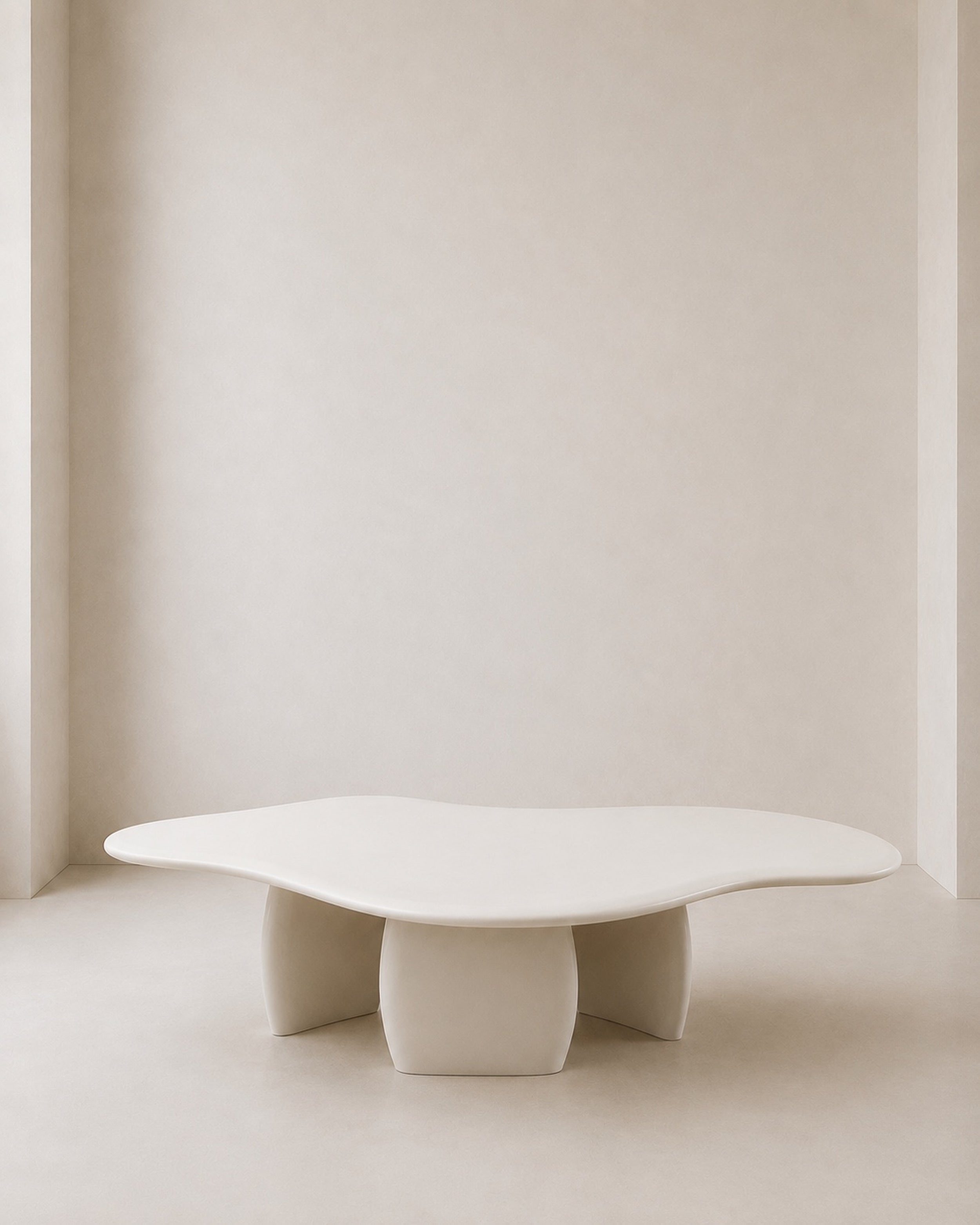 Kanso – Microcement Coffee Table, Bloom