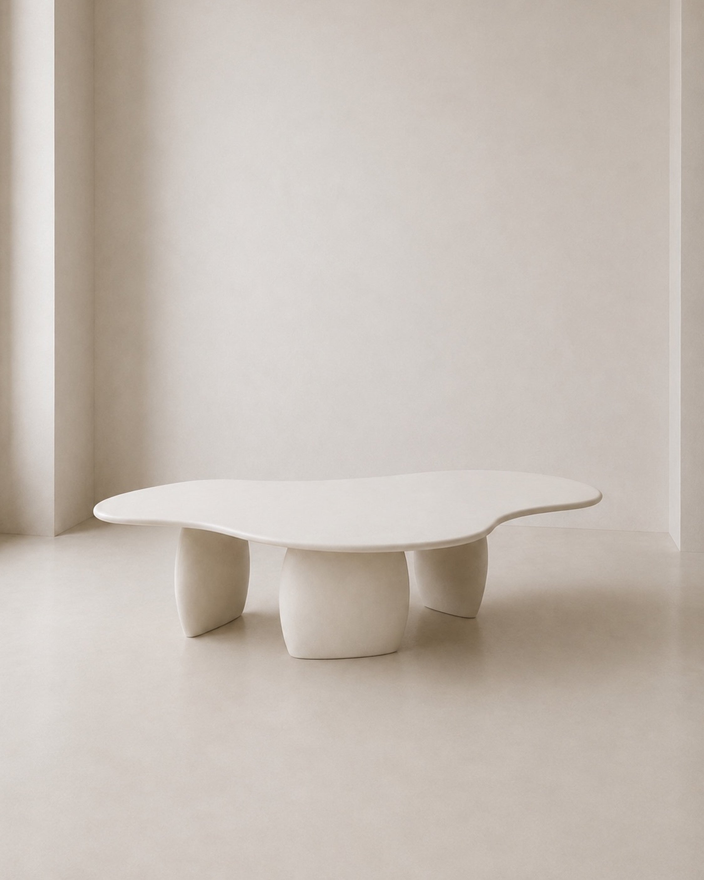 Kanso – Microcement Coffee Table, Bloom