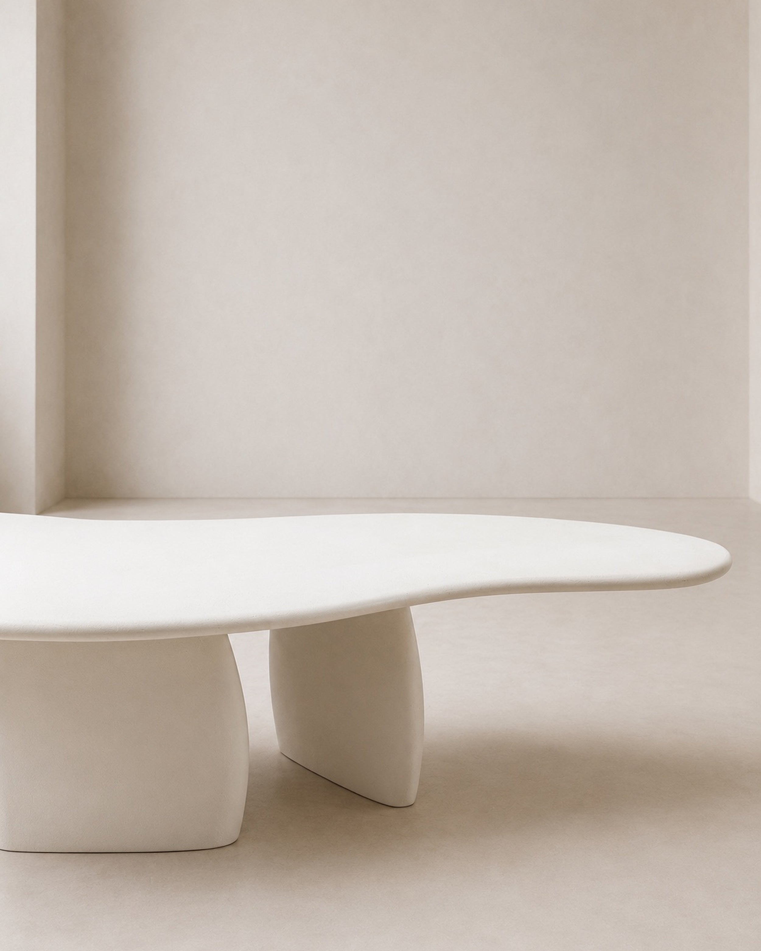 Kanso – Microcement Coffee Table, Bloom
