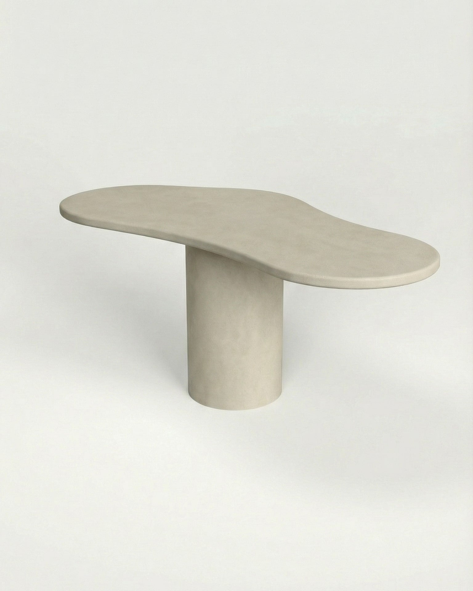Kanso – Microcement Dining Table, Organic