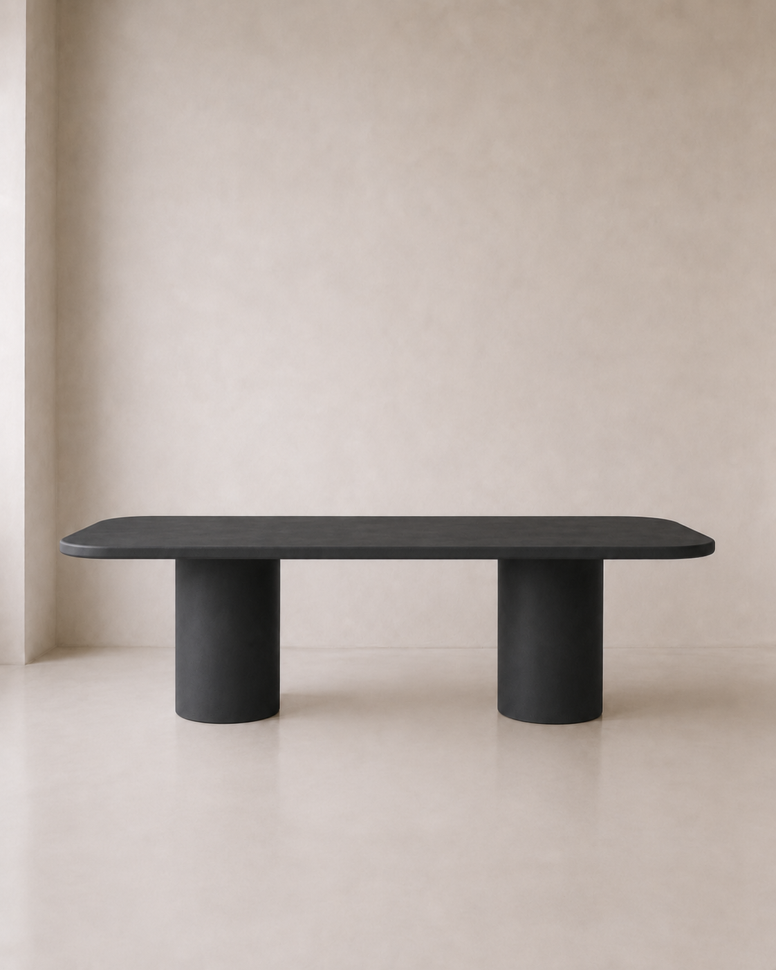Kanso – Microcement Dining Table, Rounded Rectangle