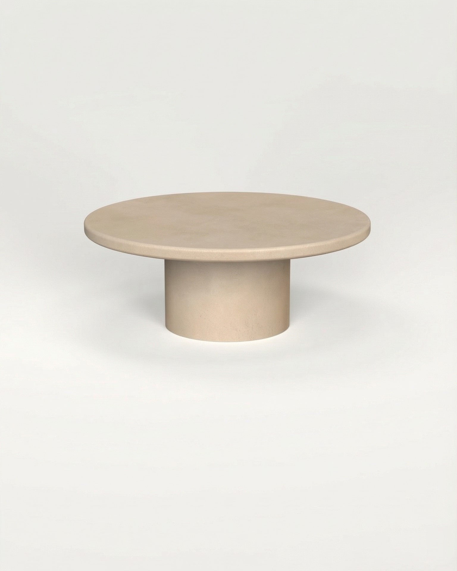 Kanso – Microcement Coffee Table, Round