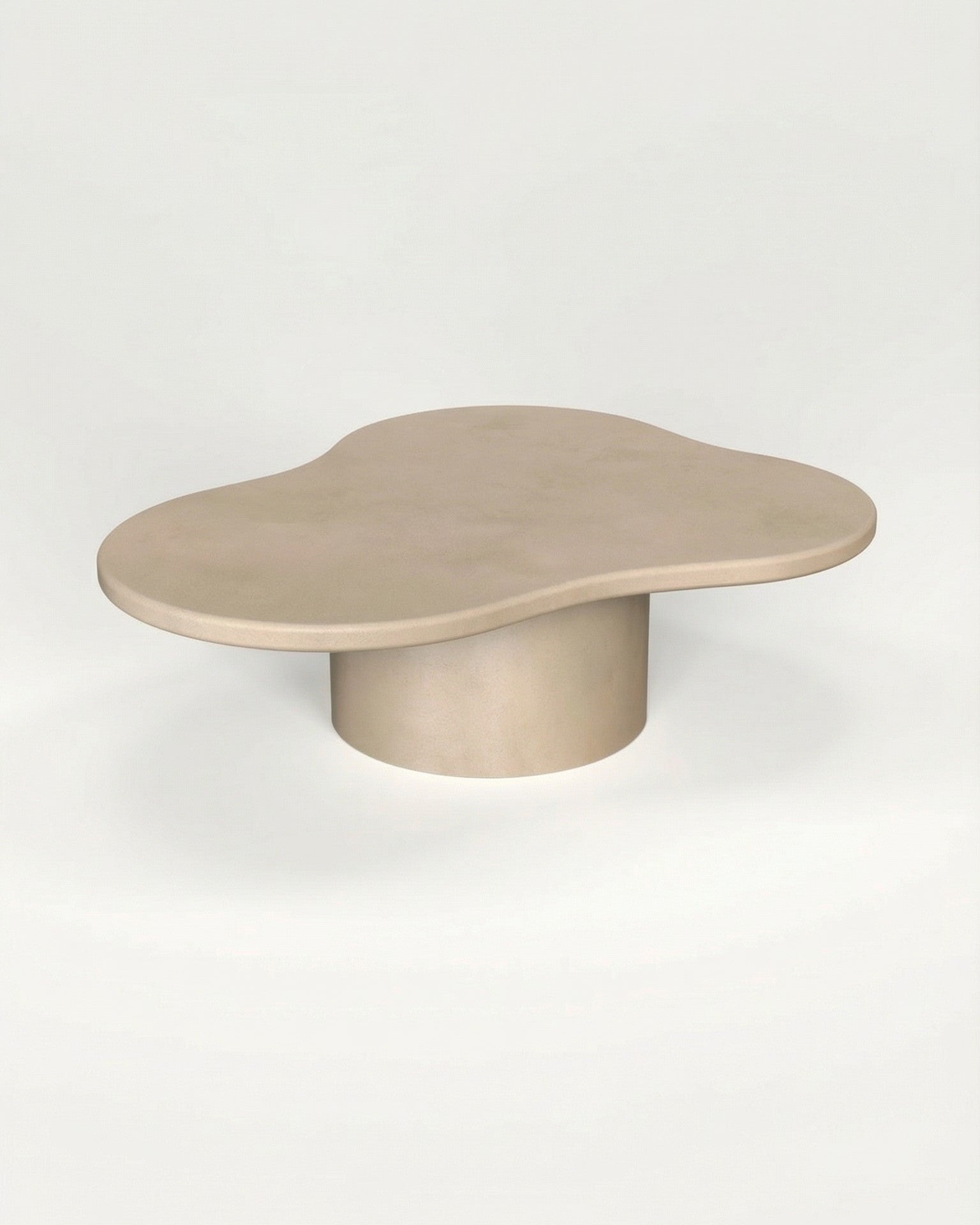 Kanso – Microcement Coffee Table, Organic