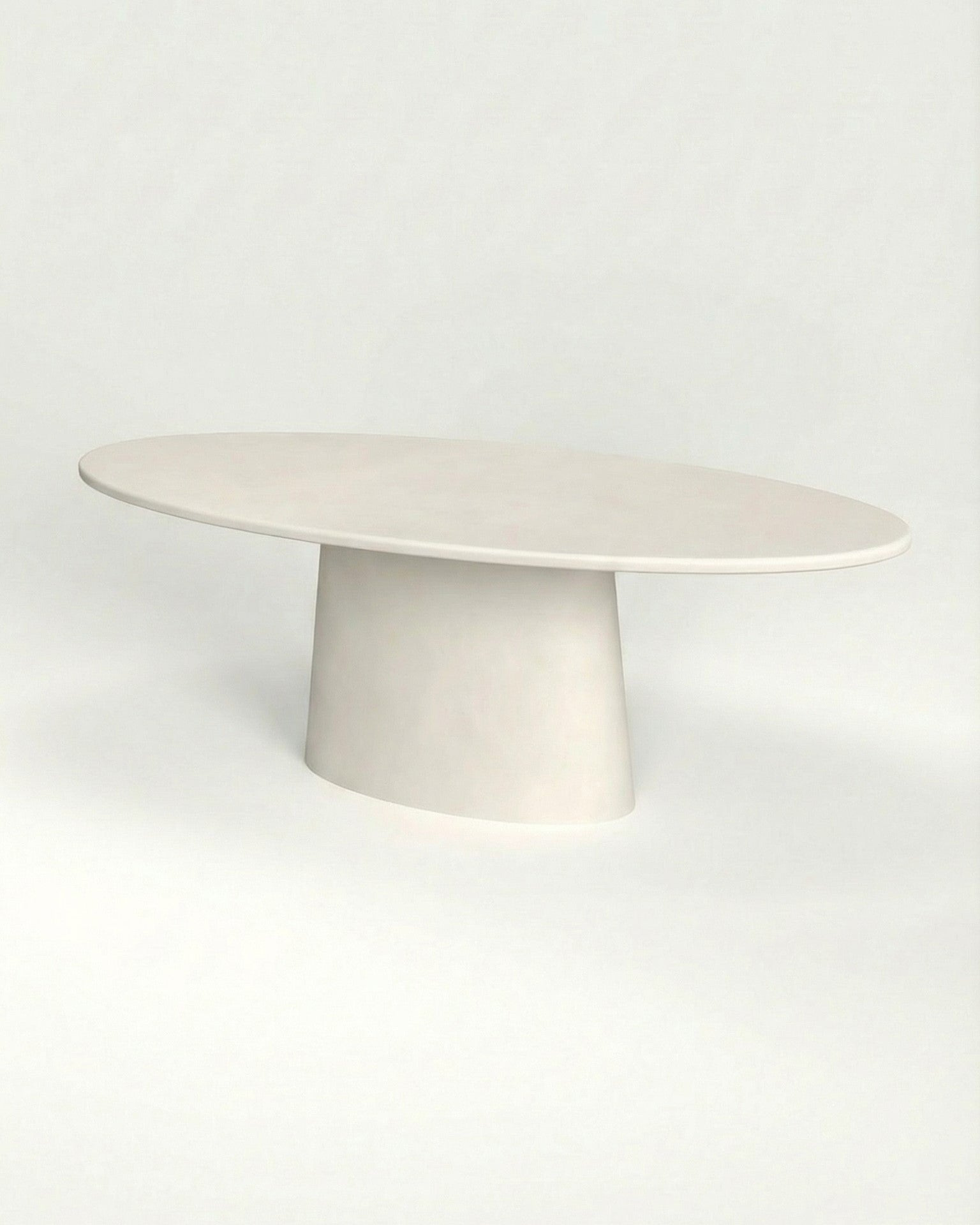 Kanso – Microcement Dining Table, Arc